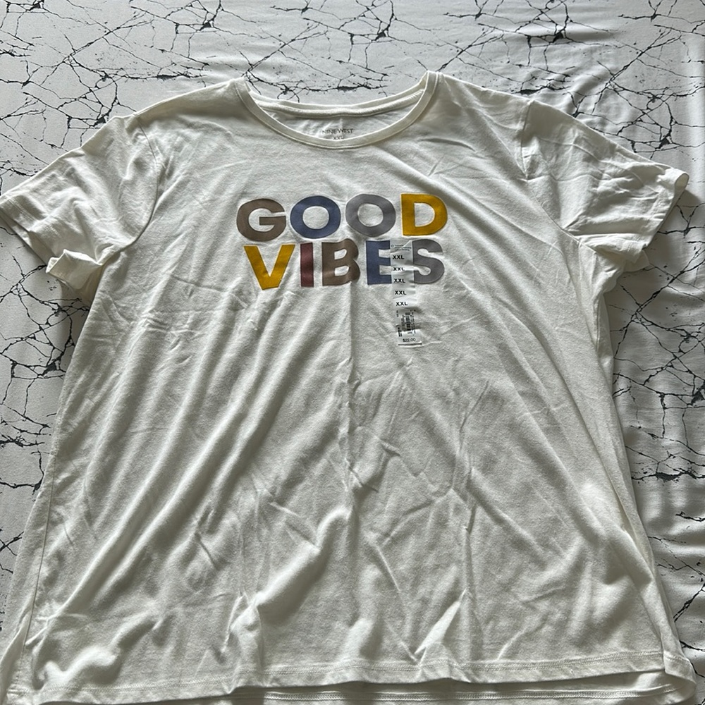 Nine West Good Vibes T-Shirt